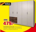 Möbel Wanninger Straubing - Drehtürenschrank Angebot im Prospekt Drehtürenschrank bei Möbel Wanninger im Straubing Prospekt für 479,00 €
