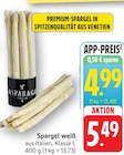 Spargel weiß Angebote von Asparago Italia bei E center Schwäbisch Gmünd für 4,99 €