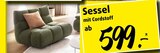 Aktuelles Sessel mit Cordstoff Angebot bei Polstermöbel Fischer in Regensburg ab 599,00 €