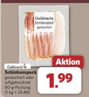 Schinkenspeck von Goldmarie für 1,99 € bei combi im Angebot Schinkenspeck von Goldmarie im aktuellen combi Prospekt