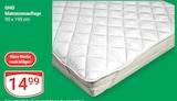 Matratzenauflage im Angebot bei GLOBUS in Neubrandenburg Matratzenauflage Angebote von OHO bei GLOBUS Neubrandenburg für 14,99 €