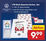 VW Bulli Geschirrtücher im Angebot bei Netto Marken-Discount in Bochum VW Bulli Geschirrtücher Angebote von Volkswagen bei Netto Marken-Discount Bochum für 9,99 €