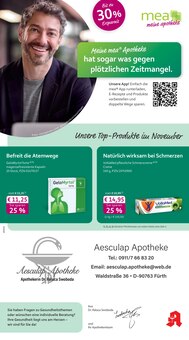 Aktueller mea - meine apotheke Prospekt für Fürth mit  Seiten