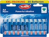 Batterien Mignon AA im Rossmann Prospekt Batterien Mignon AA von Rubin im aktuellen Rossmann Prospekt für 3,29 €