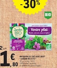 Promo Infusion ou thé vert bio à 1,80 € dans le catalogue E.Leclerc à Ehnwihr