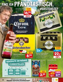 Getränke im Netto Marken-Discount Prospekt "Aktuelle Angebote" mit 70 Seiten (Regensburg)