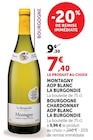 Montagny AOP blanc la burgondie - LA BURGONDIE en promo chez Super U Marmande à 7,40 €