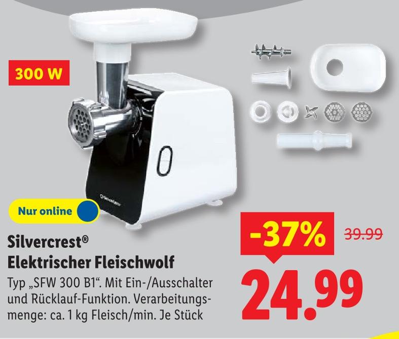 Elektrischer Fleischwolf