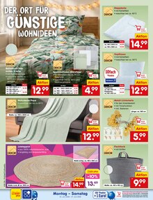 Teppich im Netto Marken-Discount Prospekt "Aktuelle Angebote" mit 64 Seiten (Würzburg)