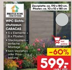 WPC-Sichtschutzzaun CARACAS Angebote bei Netto Marken-Discount Cuxhaven für 599,00 €