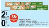 Capsules de café - NESCAFÉ dans le catalogue E.Leclerc