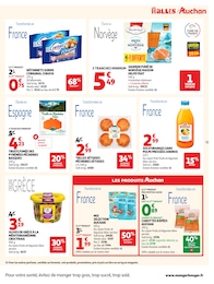 Prix et réduction Surimi dans le prospectus Auchan Supermarché en cours Offre Surimi dans le catalogue Auchan Supermarché du moment à la page 11