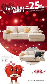 Aktueller Polstermöbel Fischer Prospekt mit Couch, "Valentins-RABATT", Seite 2