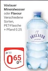 Aktuelles Mineralwasser oder Flavour Angebot bei GLOBUS in Leipzig ab 0,65 €
