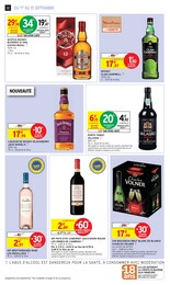 Prix et réduction Scotch whisky dans le prospectus Intermarché Super en cours Offre Scotch whisky dans le catalogue Intermarché Super du moment à la page 22
