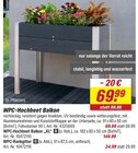 WPC-Hochbeet Balkon im Angebot bei toom Baumarkt in Dresden WPC-Hochbeet Balkon Angebote bei toom Baumarkt Dresden für 24,99 €
