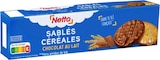 Promo SABLÉS CÉRÉALES  CHOCOLAT AU LAIT à 1,18 € dans le catalogue Netto à Bédarieux