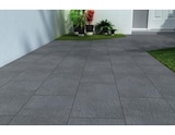 Carrelage de sol extérieur "Lavagna" gris anthracite - l. 30 x L. 60,2 cm en promo chez Brico Dépôt Bordeaux à 18,99 €