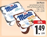Monte White Milchcreme bei EDEKA im Prospekt "" für 1,49 €