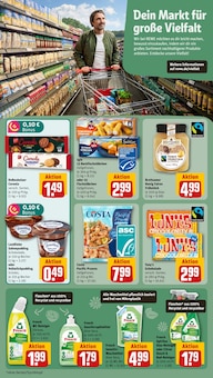 Waschmittel im REWE Prospekt "Dein Markt" mit 34 Seiten (Leverkusen)