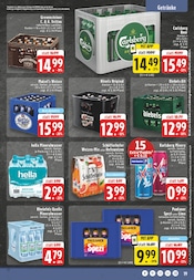 Bier im EDEKA Prospekt in Bocholt Aktueller EDEKA Prospekt mit Bier, "Aktuelle Angebote", Seite 19