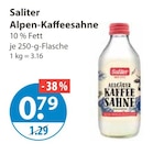 Alpen-Kaffeesahne von Saliter im aktuellen V-Markt Prospekt für 0,79 €