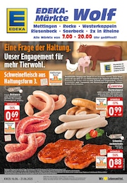 EDEKA Prospekt für Neuenkirchen mit 24 Seiten EDEKA Prospekt für Neuenkirchen: "Aktuelle Angebote", 24 Seiten, 16.06.2025 - 21.06.2025