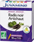 10 ampoules radis noir et artichaut - JUVAMINE en promo chez Norma 10 ampoules radis noir et artichaut - JUVAMINE dans le catalogue Norma