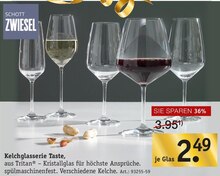 Kelchglasserie Taste bei Zurbrüggen in Hagen Kelchglasserie Taste im Angebot bei Zurbrüggen Hagen für 2,49 €