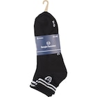 Socquettes de sport homme - SERGIO TACCHINI en promo chez Carrefour Dunkerque à 5,99 €