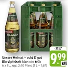 Aktuelle Saft Angebote bei E center in Stuttgart Aktuelles Bio-Apfelsaft klar Angebot bei E center in Stuttgart ab 9,99 €