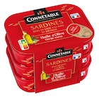 Sardines à l'huile - CONNÉTABLE - Carrefour à Champigny-sur-Marne Sardines à l'huile - CONNÉTABLE en promo chez Carrefour Champigny-sur-Marne à 6,99 €