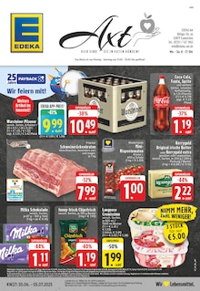 EDEKA Prospekt der Woche "Aktuelle Angebote" Seite 1, 30.06.2025 bis 05.07.2025 für Euskirchen Aktueller EDEKA Prospekt "Aktuelle Angebote" Seite 1 von 24 Seiten für Euskirchen