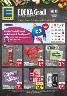 Aktueller EDEKA Prospekt "Wir lieben Lebensmittel!" Seite 1 von 28 Seiten für Heroldsberg