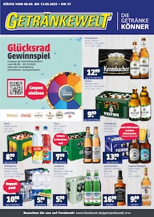 Pampers im Getränkewelt Prospekt "DIE GETRÄNKEKÖNNER" mit 4 Seiten (Düsseldorf)