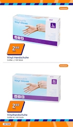 Action Handschuhe im Prospekt 