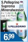 Suprema Mineralwasser von S.Pellegrino im aktuellen Getränke City Prospekt für 6,99 €