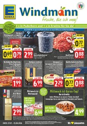 Aktueller EDEKA Discounter Prospekt in Salzkotten und Umgebung, "Aktuelle Angebote" mit 24 Seiten, 27.07.2026 - 01.08.2026