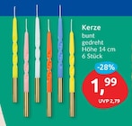 Kerze für 1,99 € bei budni im Angebot Kerze im aktuellen budni Prospekt