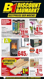 B1 Discount Baumarkt Prospekt der aktuellen Woche, gültig von 08.11.2025 bis 14.11.2025 Aktueller B1 Discount Baumarkt Prospekt "BESTPREISE DER WOCHE!" mit 8 Seiten