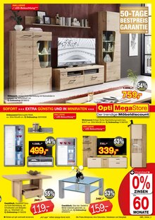 Fernseher im aktuellen Opti-Megastore Prospekt (Waiblingen) Fernseher im Opti-Megastore Prospekt "Wohnen zum Top-Preis" mit 16 Seiten (Waiblingen)