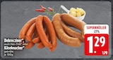 Mettwurst im EDEKA Prospekt Debreziner im aktuellen EDEKA Prospekt für 1,29 €