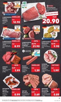 Roastbeef im Kaufland Prospekt "KNÜLLER" mit 50 Seiten (Hannover)