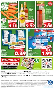 Havana Club im Kaufland Prospekt "Aktuelle Angebote" mit 56 Seiten (Dinslaken)