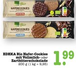 Hafer-Cookies mit Vollmilchschokolade im Angebot bei E center in Ludwigshafen Hafer-Cookies mit Vollmilchschokolade Angebote von EDEKA Bio bei E center Ludwigshafen für 1,99 €