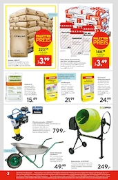 Zement Angebot im aktuellen Hellweg Prospekt auf Seite 2