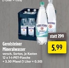 Mineralwasser Angebote von Gerolsteiner bei EDEKA Gelsenkirchen für 5,99 €
