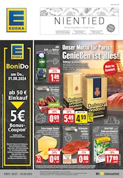 EDEKA Prospekt für Münster: "Aktuelle Angebote", 24 Seiten, 29.07.2024 - 03.08.2024