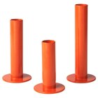 Kerzenhalter 3 St. orange Angebote von TUVKORNELL bei IKEA Göttingen für 9,99 €