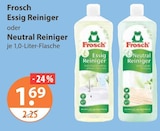 Essig Reiniger Angebote von Frosch bei V-Markt München für 1,69 €